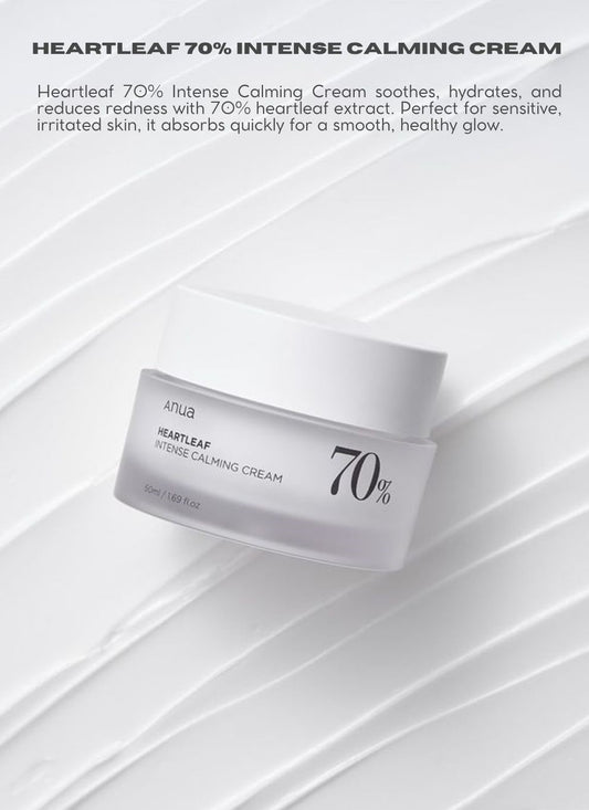 Anua Heartleaf 70% Intense Calming Cream (50ml)