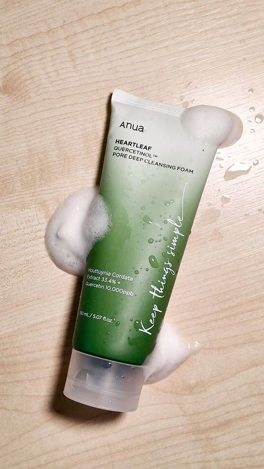 Anua Heartleaf Quercetinol Pore Deep Cleansing Foam